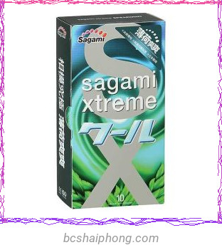 Bao cao su Sagami Xtreme Spearmint Bac Ha Mat Lanh 5 1.jpg