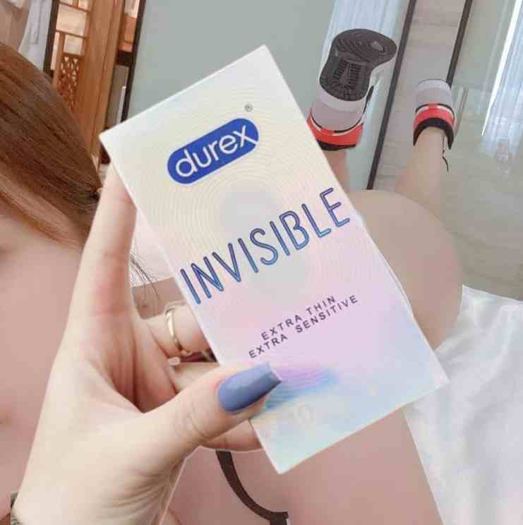 Bao cao su durex invisible 44