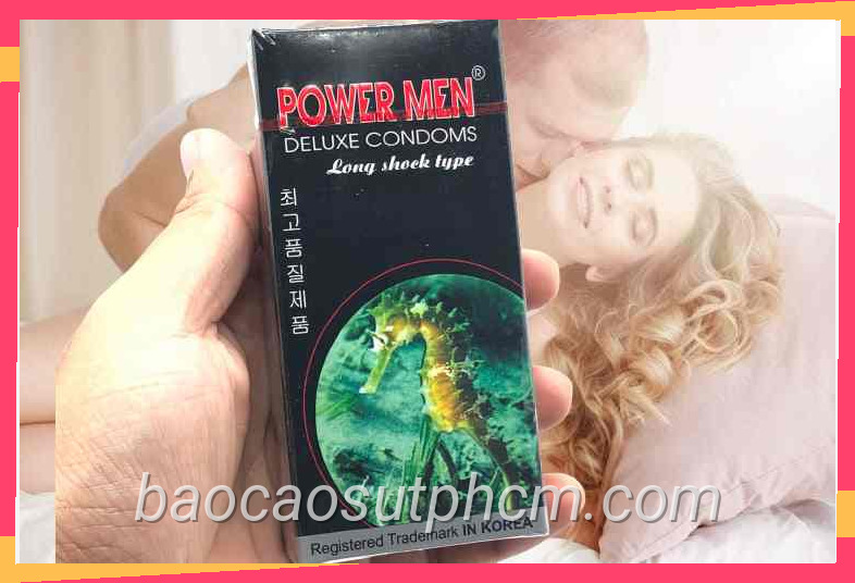 Bao cao su powermen 185