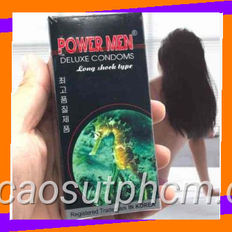 Bao cao su powermen 82